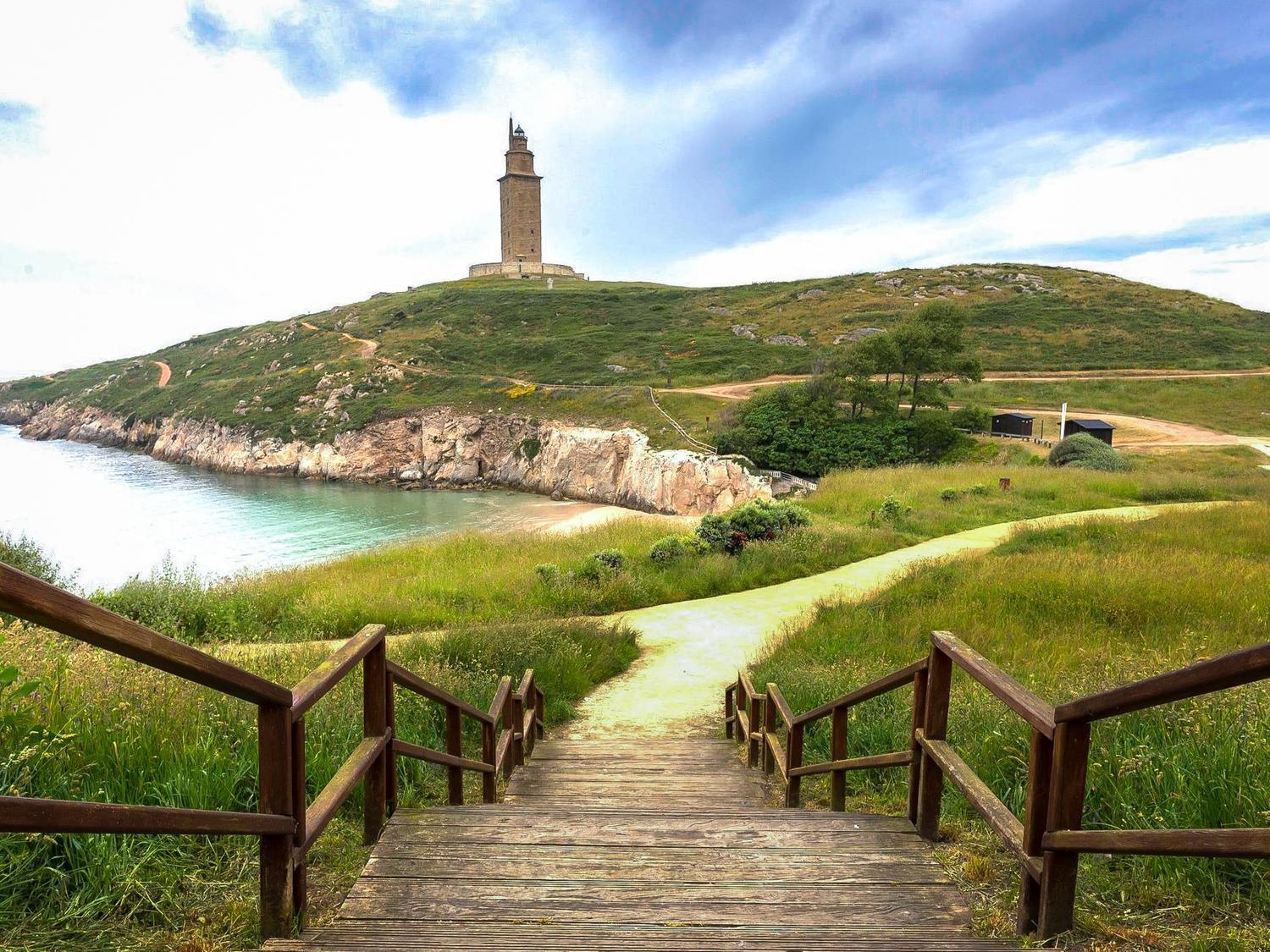 Sakura Homes Torre De Hercules 4 Plazas А-Корунья Екстер'єр фото